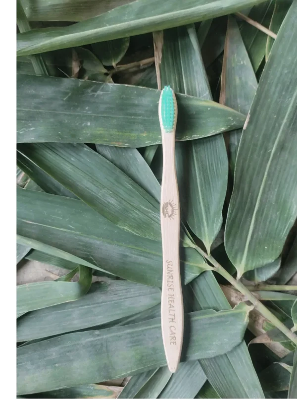 Adult Bamboo Toothbrush (Green)