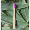 Kids Bamboo Toothbrush (Pink)