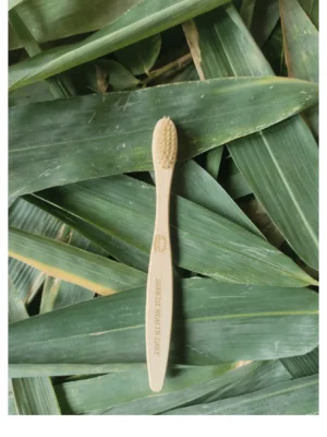 Kids Bamboo Toothbrush (Brown)