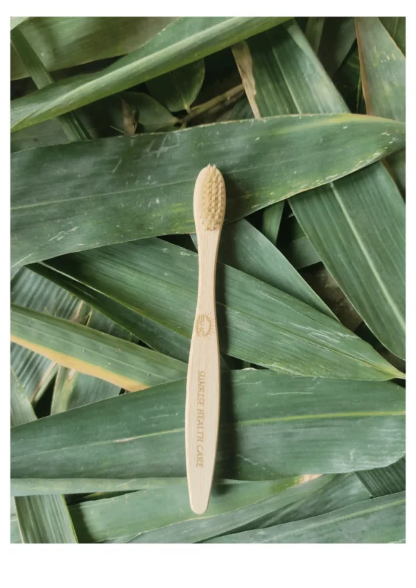 Kids Bamboo Toothbrush (Brown)