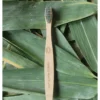 Kids Bamboo Toothbrush (Black)