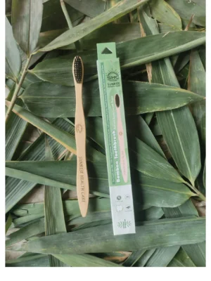 Adult Bamboo Toothbrush (Black)